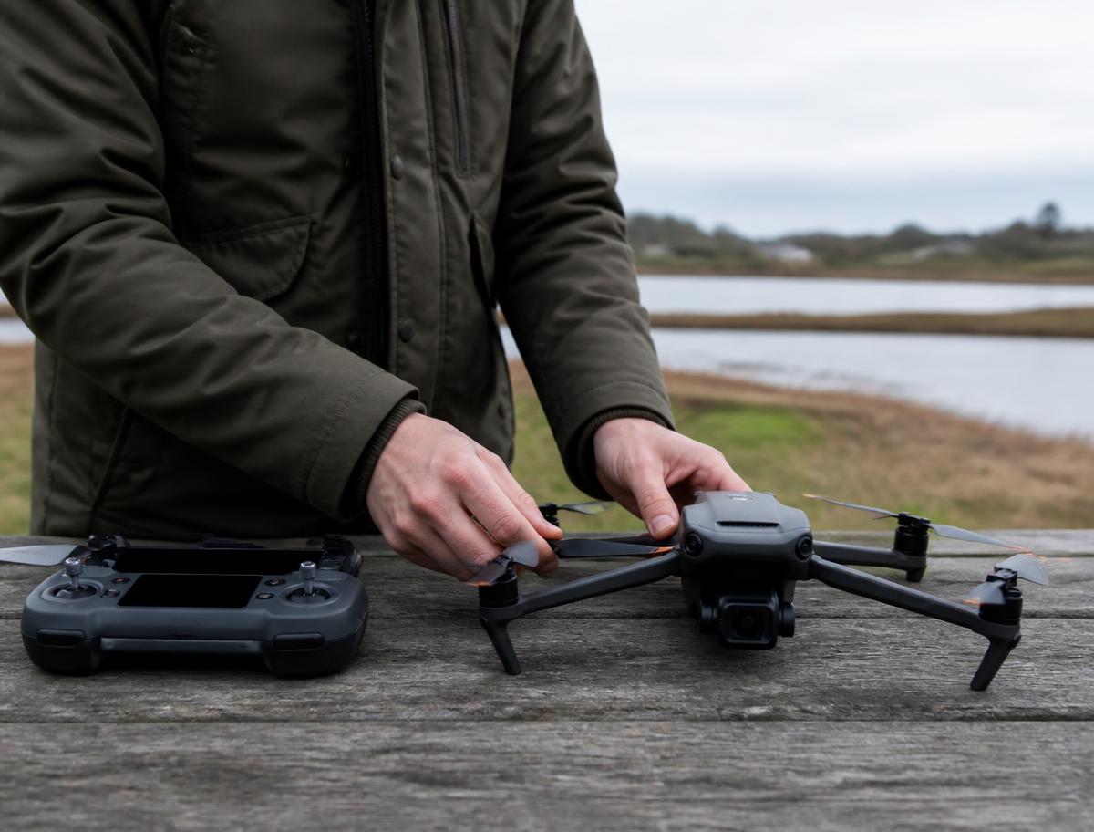 Ude med dronen: Optagelser hos en kunde eller på en lokation